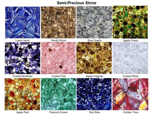 semi precious stones