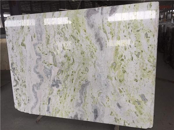 Jade green onyx slabs
