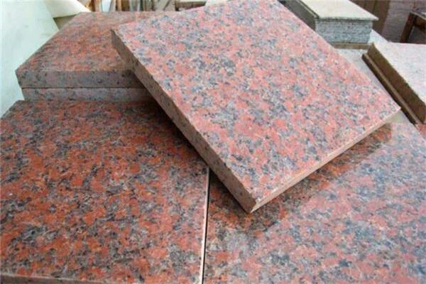 maple red granite floor tiles