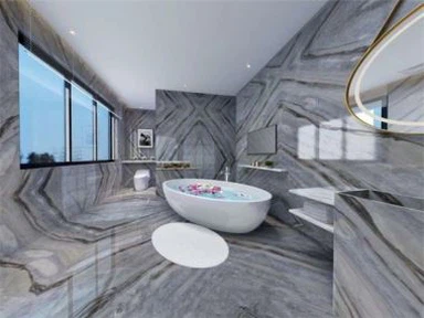 Син мраморен фон