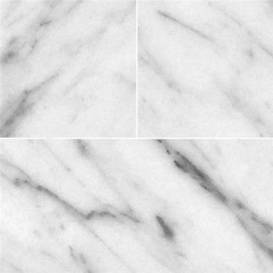 Бяла полирана мраморна плочка Carrara