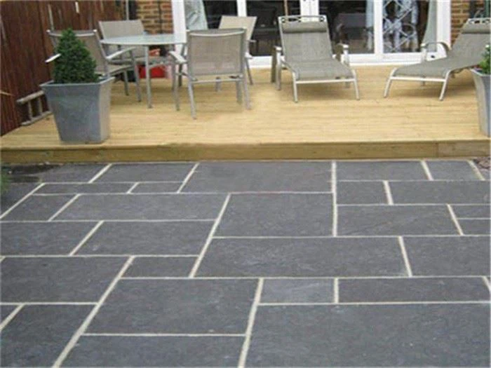 Black Slate Outdoor Floor Tile