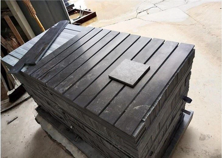 Синьо сиво варовиково покритие