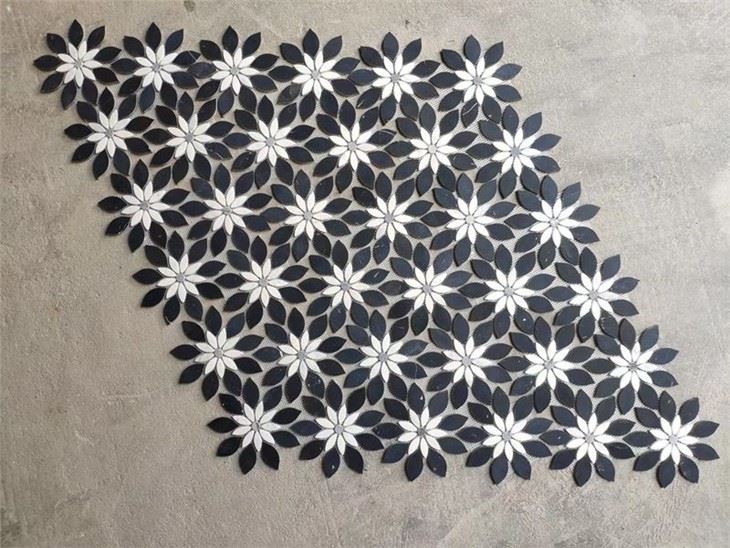 flower pattern mosaic tile(001)