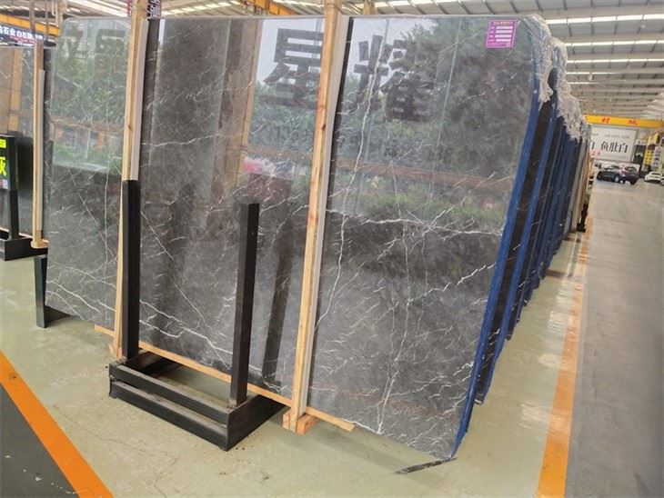 Wyndham Grey Marble Slab