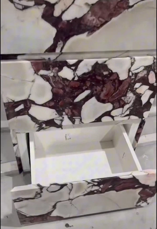 Calacatta Viola bathroom Sink