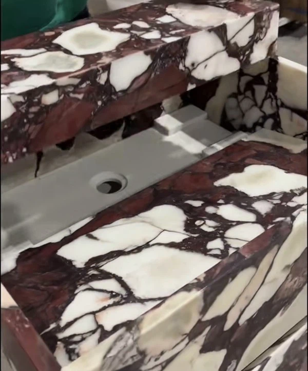 Calacatta Viola Marble bathroom Sinks