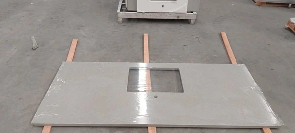 Flannel Grey  Quartz countertop