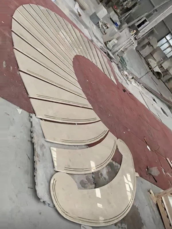 Ottoman Beige Marble spiral stair