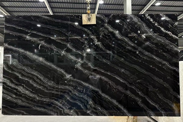 Agatha Black Granite slabs Agatha Black Granite slabs