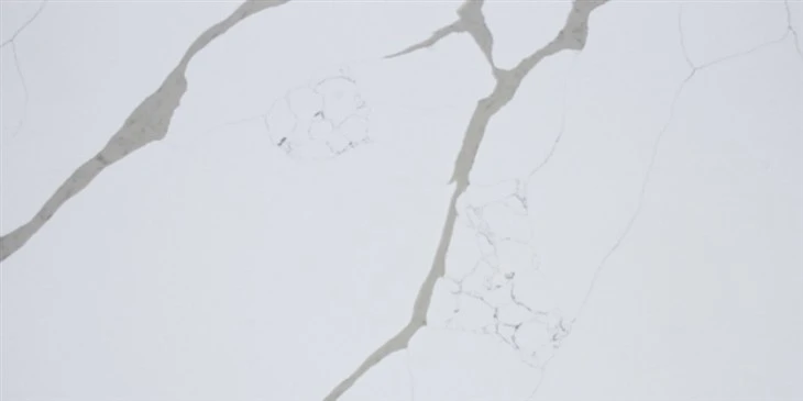 quartz calacatta white polished