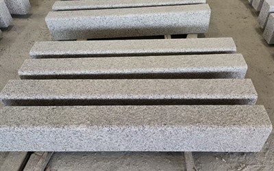 Бордюр от сив гранит