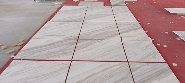 White Volakas Marble wall